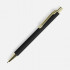 Ручка шариковая Lobby Soft Touch Gold, черная Ручка шариковая Lobby Soft Touch Gold, черная